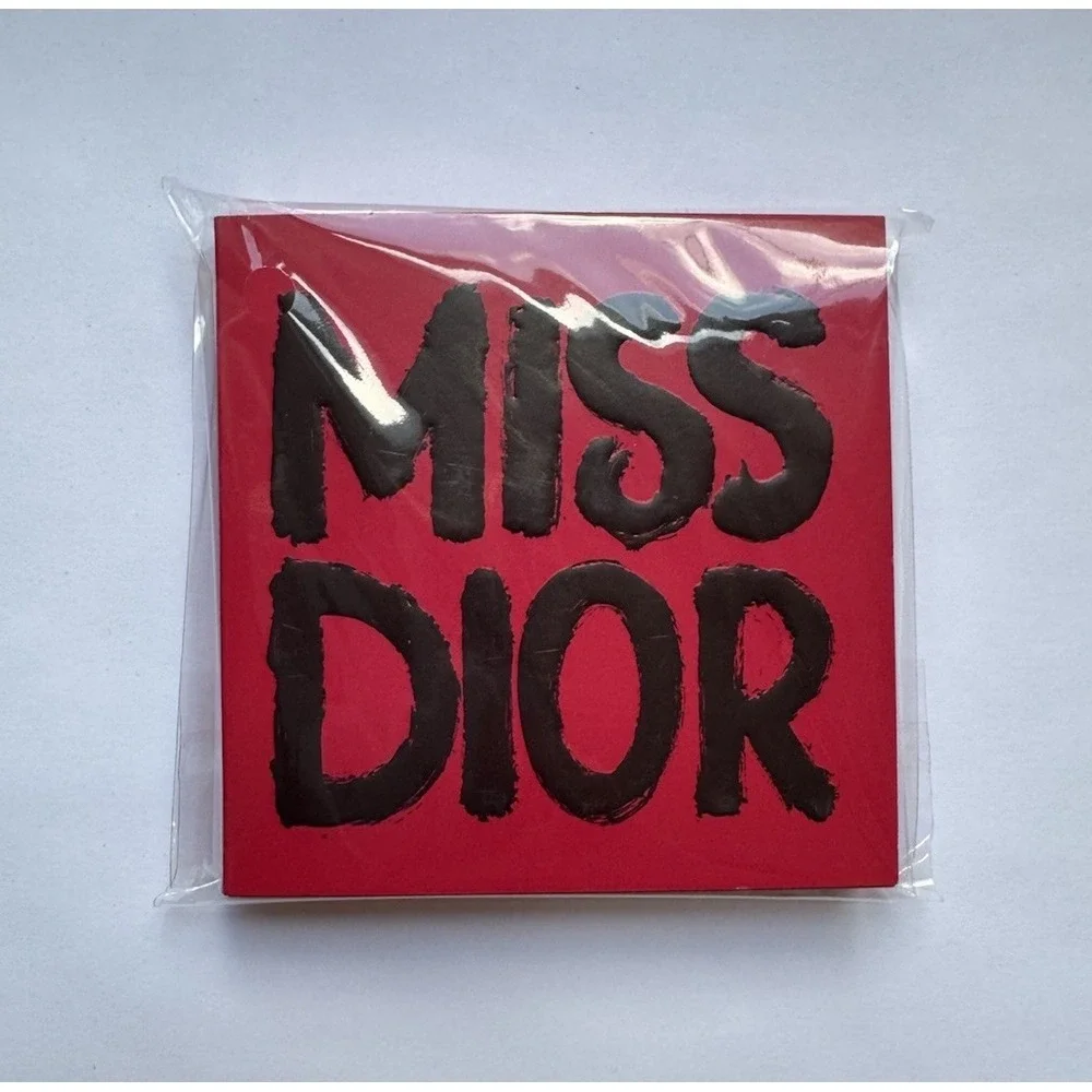 Christian Dior memopad memo block novelty MISS DIOR Bloc Notes Notepad NEW